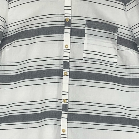 Matilda Jane+Joanna‎ Gaines~NWT~Long Sleeve Striped Button Down Tunic Top~Sz M - Picture 7 of 13